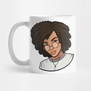 Black Girl Nerd Mug